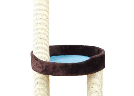 Trixie Kratzbaum Lugo braun-aquamarin 103cm