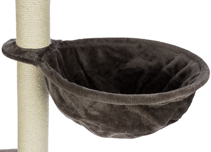 Trixie Kratzbaum Madrid - deckenhoch, grau, Katzenmöbel