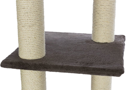 Trixie Kratzbaum Madrid - deckenhoch, grau, Katzenmöbel