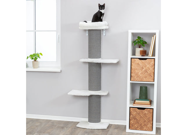 Trixie Kratzbaum Acadia – Katzenkratzbaum grau 160cm