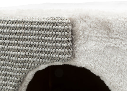 Trixie Kuschelhöhle mit Kratzbrett grau