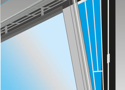 Schützen Sie Ihre Katze mit dem weissen Trixie Kippfenster-Schutzgitter