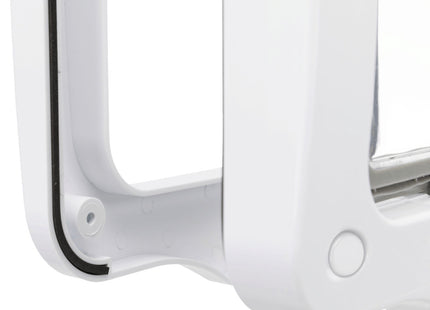 Trixie 4-Wege Freilauftür - Katzentür weiss 20x22cm