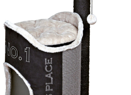 Trixie Kratzbaum Susana – Katzenkratzbaum schwarz 90cm