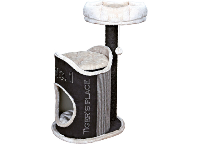 Trixie Kratzbaum Susana – Katzenkratzbaum schwarz 90cm