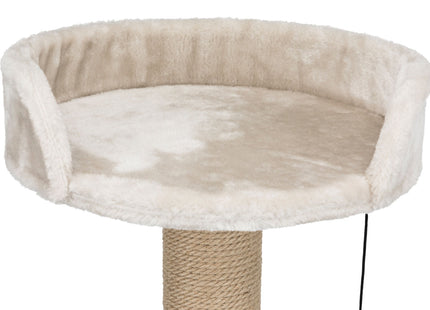 Trixie Kratzbaum Mica - Katzenkratzbaum, lichtgrau, 46cm