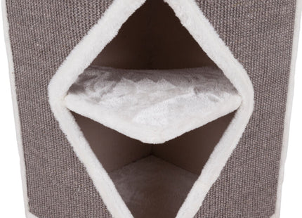 Trixie Cat Tower Arma - Katzenkletterturm grau/blau