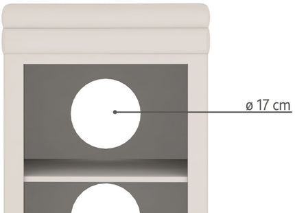 Trixie Cat Tower Saul - Katzenkratzbaum, grau, 39x64x39 cm