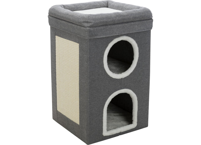 Trixie Cat Tower Saul - Katzenkratzbaum, grau, 39x64x39 cm