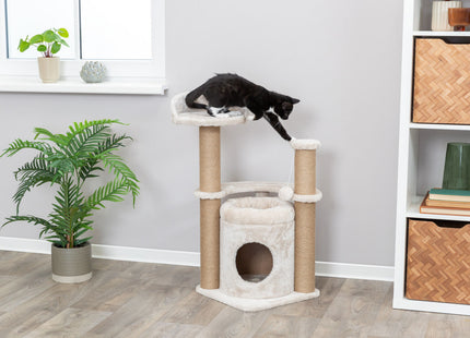 Trixie Kratzbaum Nayra - Katzenkratzbaum beige 83 cm