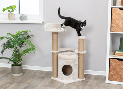 Trixie Kratzbaum Nayra - Katzenkratzbaum beige 83 cm