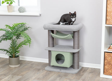 Trixie Junior Kratzbaum Lunito - Grau Mint klein