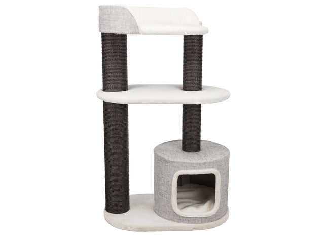 Trixie Kratzbaum XXL Cara - Katzenkratzbaum weiss/grau