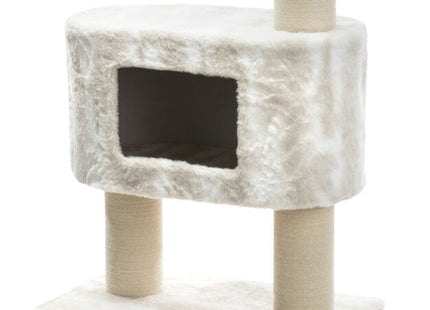 Trixie Kratzbaum Nelli – Katzenkratzbaum weiss/taupe