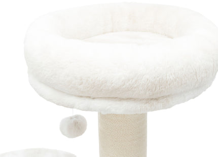 Trixie Kratzbaum Nelli – Katzenkratzbaum weiss/taupe
