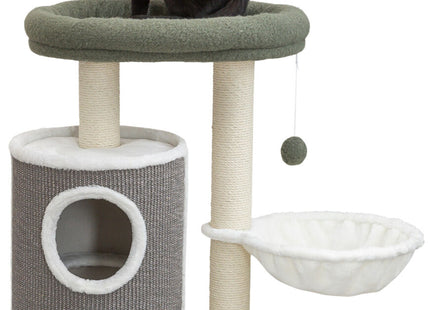 Trixie Kratzbaum Dante - 86 cm, weiss/grün/grau