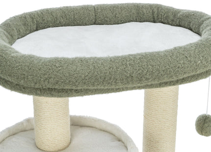 Trixie Kratzbaum Dante - 86 cm, weiss/grün/grau