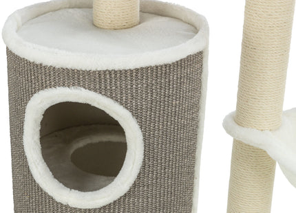 Trixie Kratzbaum Dante - 86 cm, weiss/grün/grau