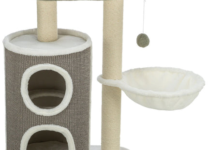 Trixie Kratzbaum Dante - 86 cm, weiss/grün/grau