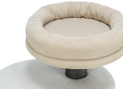 Trixie Kratzbaum Marco - Katzenkratzbaum weiss beige grau