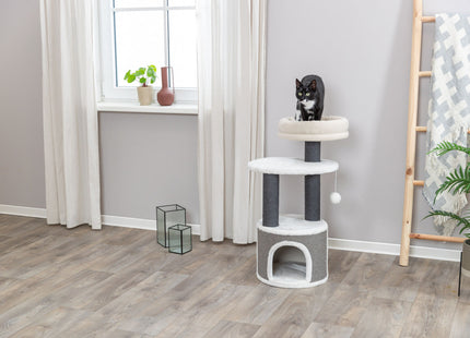 Trixie Kratzbaum Marco - Katzenkratzbaum weiss beige grau