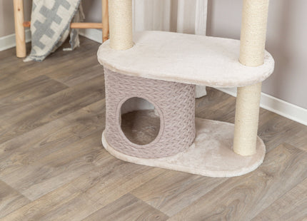 Trixie Kratzbaum Alessia - 114 cm, lichtgrau sand
