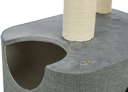 Trixie Kratzbaum Viviana - Eckig blau/grau 86 cm