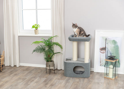 Trixie Kratzbaum Viviana - Eckig blau/grau 86 cm