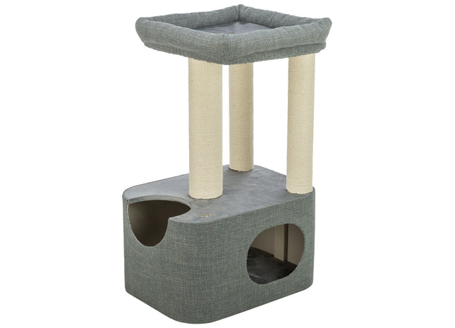 Trixie Kratzbaum Viviana - Eckig blau/grau 86 cm