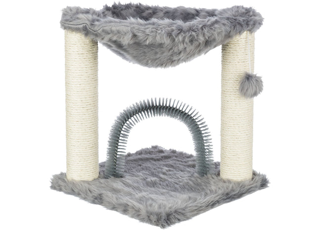 Trixie Kratzbaum Baza mit Bürste grau 50cm