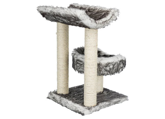 Trixie Kratzbaum Isaba - kompakt schwarzweiss 62 cm