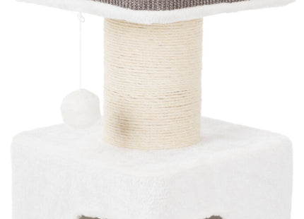 Trixie Kratzbaum Ava - Weiss, 86 cm, Katzenkratzbaum