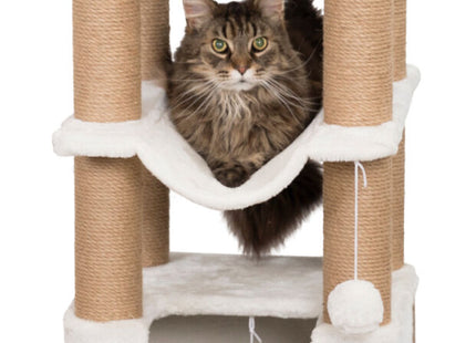 Trixie Kratzbaum Lucano – Weiss, 110 cm hoch