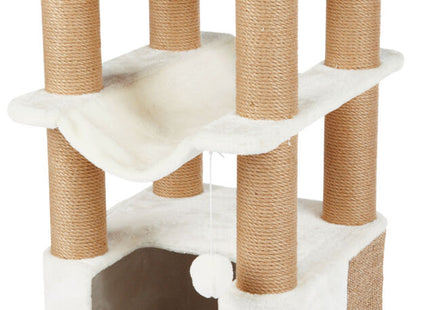 Trixie Kratzbaum Lucano – Weiss, 110 cm hoch