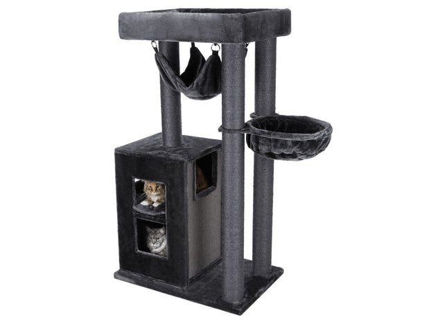 Trixie Kratzbaum XXL Amadeus - Katzenkratzbaum grau 163cm