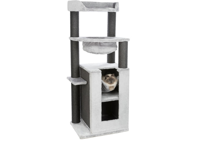 Trixie Kratzbaum XXL Leandro - Hellgrau, 163 cm