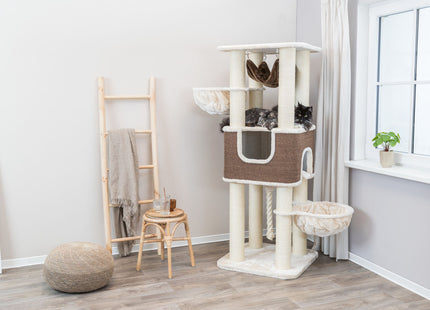 Trixie Kratzbaum XXL Humberto - creme dunkelbraun 174cm