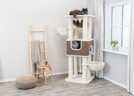 Trixie Kratzbaum XXL Humberto - creme dunkelbraun 174cm