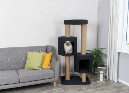 Trixie Kratzbaum XXL Teites - Katzenkratzbaum schwarz 148cm