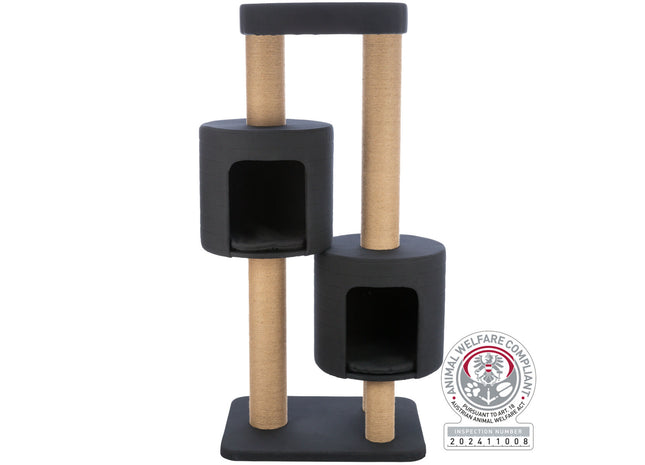 Trixie Kratzbaum XXL Teites - Katzenkratzbaum schwarz 148cm