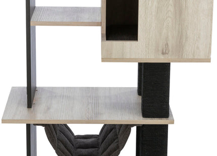 Trixie Kratzbaum CityStyle - Katzenkratzbaum grau schwarz