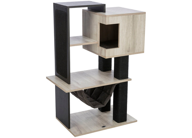 Trixie Kratzbaum CityStyle - Katzenkratzbaum grau schwarz