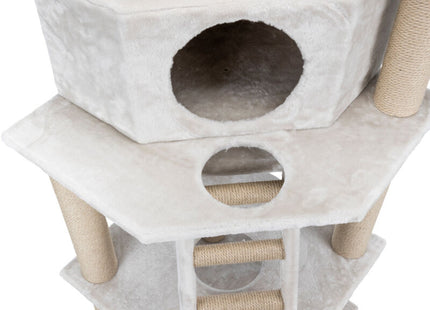 Trixie Kratzbaum Marlena – Katzenkratzbaum lichtgrau 151cm