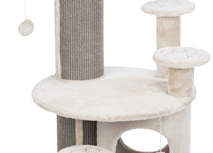 Trixie Senioren-Kratzbaum Emil – Katzenkratzbaum lichtgrau