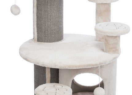 Trixie Senioren-Kratzbaum Emil – Katzenkratzbaum lichtgrau