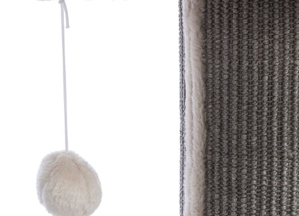 Trixie Senioren-Kratzbaum Emil – Katzenkratzbaum lichtgrau