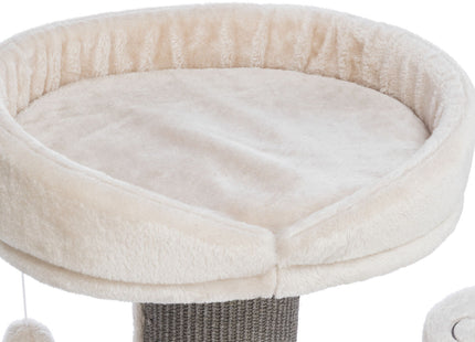 Trixie Senioren-Kratzbaum Emil – Katzenkratzbaum lichtgrau