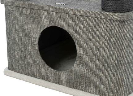 Trixie Kratzbaum Almira – grau, 128 cm hoch