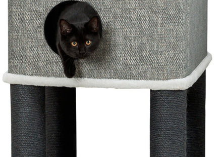 Trixie Kratzbaum Almira – grau, 128 cm hoch