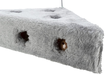 Trixie Cat's Cheese Spielangel mit 3 Spielbällen - interaktives Katzenspielzeug für stundenlangen Spielspass